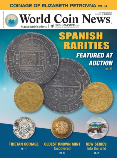 World Coin News October 01, 2021 Issue Cover