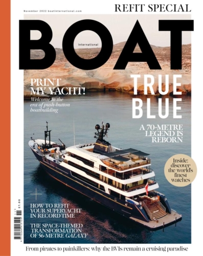 Boat International November 01, 2022 Issue Cover