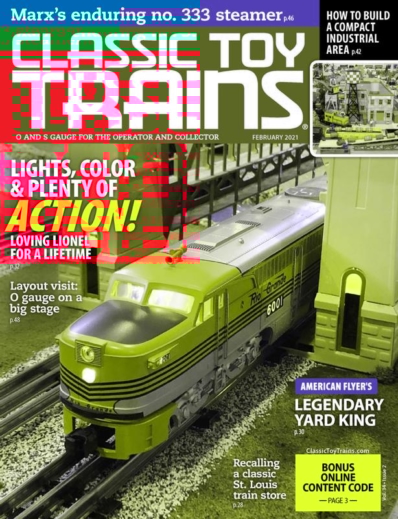Classic Toy Trains | 2/1/2021 Cover