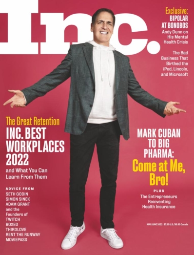 Inc. Magazine May 01, 2022 Issue Cover
