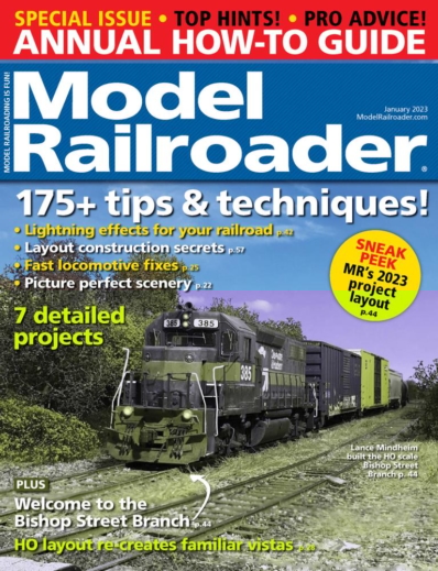Model Railroader January 01, 2023 Issue Cover