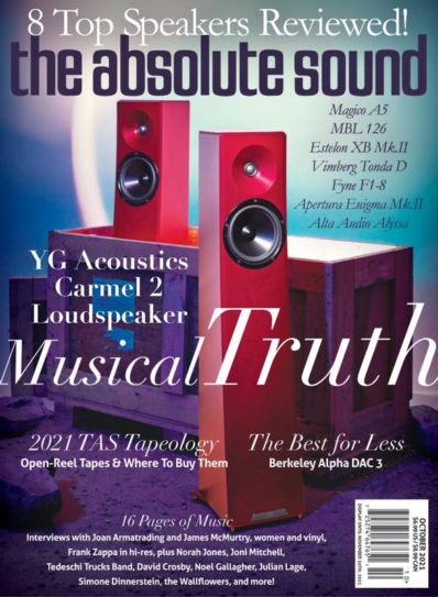 The Absolute Sound October 01, 2021 Issue Cover
