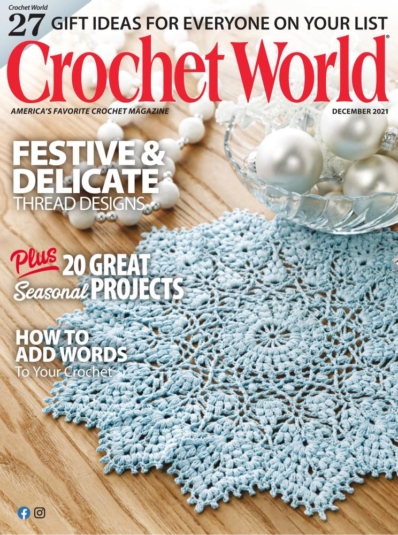 Crochet World December 01, 2021 Issue Cover