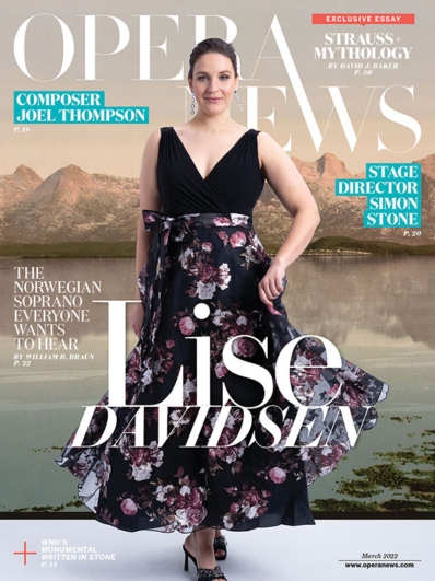 Opera News March 01, 2022 Issue Cover