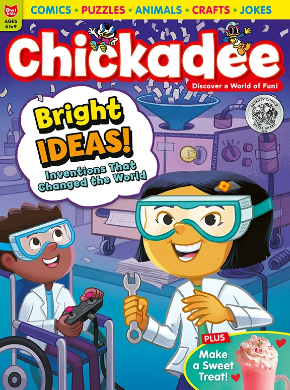 Chickadee magazine magazine agent