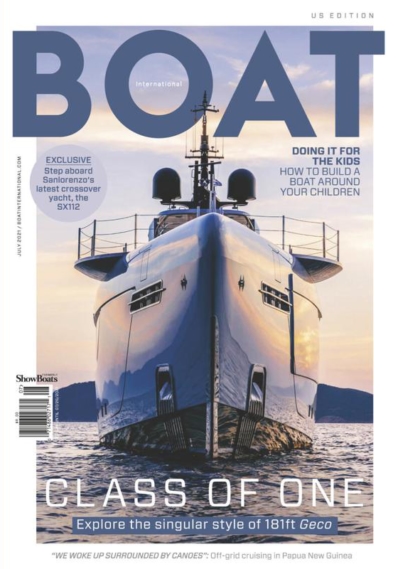 Boat International July 01, 2021 Issue Cover