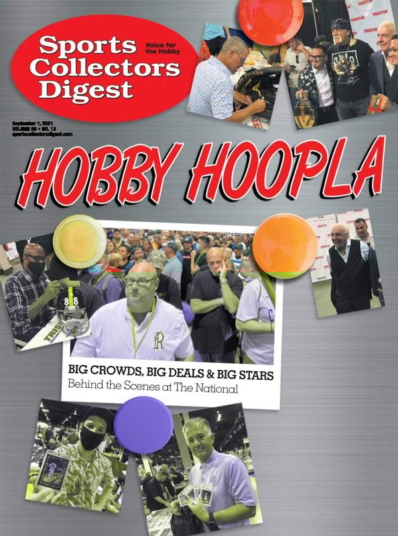 Sports Collectors Digest September 01, 2021 Issue Cover