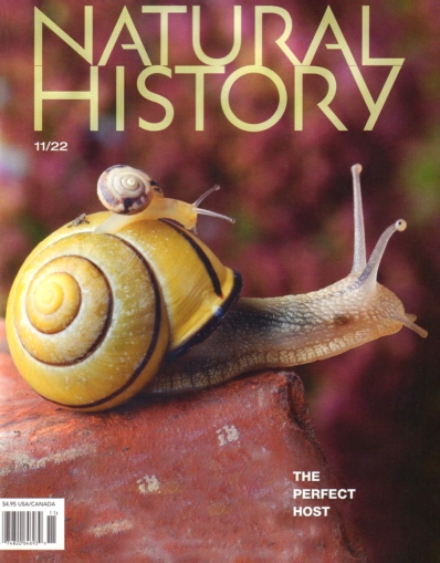Natural History November 01, 2022 Issue Cover