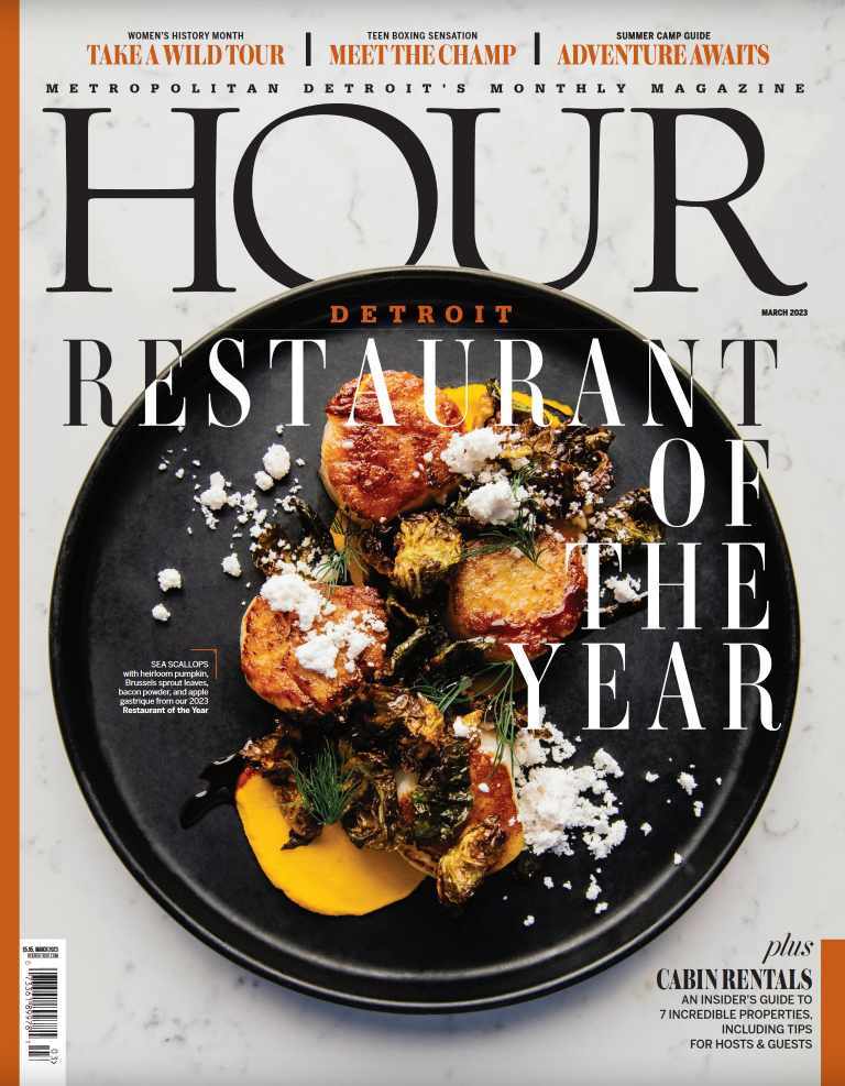 Hour-Detroit March 01, 2023 Issue Cover