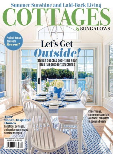 Cottages & Bungalows August 01, 2021 Issue Cover