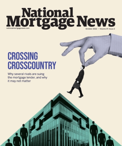 National Mortgage News October 01, 2022 Issue Cover