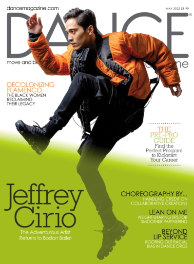 Dance Magazine May 01, 2022 Issue Cover