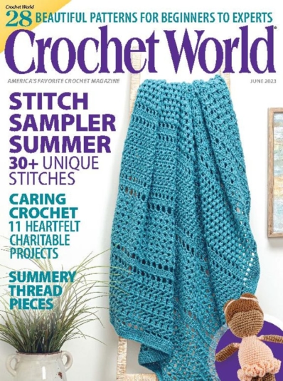 Crochet World June 01, 2023 Issue Cover