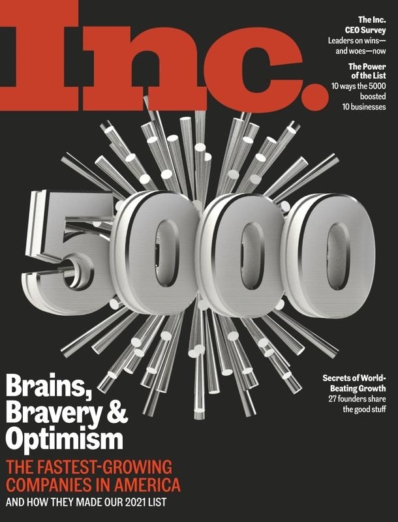 Inc. Magazine September 01, 2021 Issue Cover