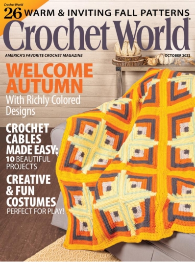 Crochet World October 01, 2022 Issue Cover