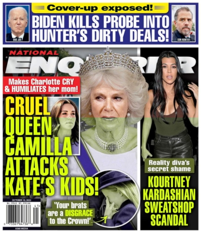 National Enquirer October 10, 2022 Issue Cover