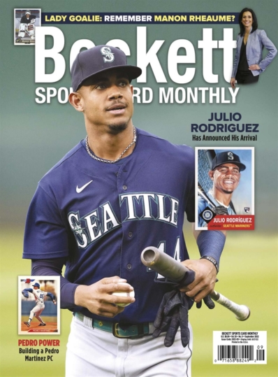 Beckett Sports Card Monthly September 01, 2022 Issue Cover