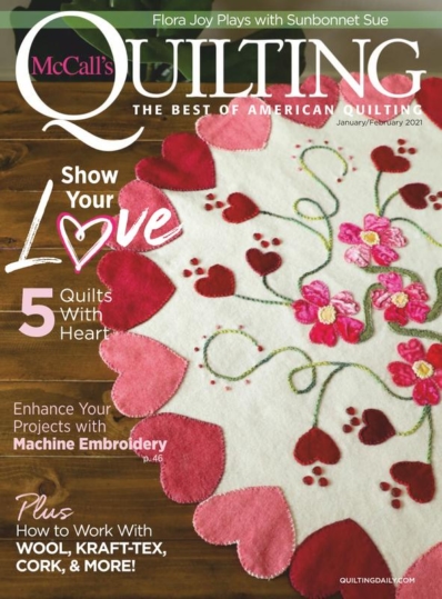 McCall's Quilting | 1/1/2021 Cover