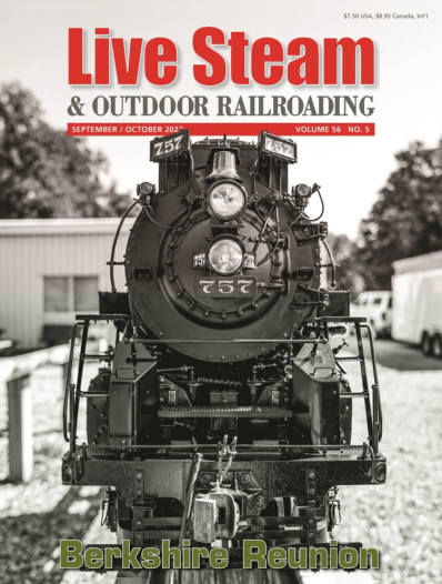 Live Steam & Railroading September 01, 2022 Issue Cover
