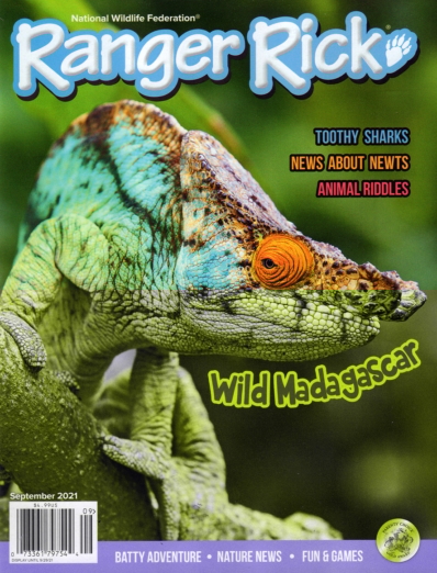 Ranger Rick September 01, 2021 Issue Cover
