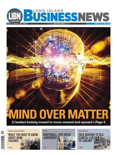 Long Island Business News March 24, 2023 Issue Cover