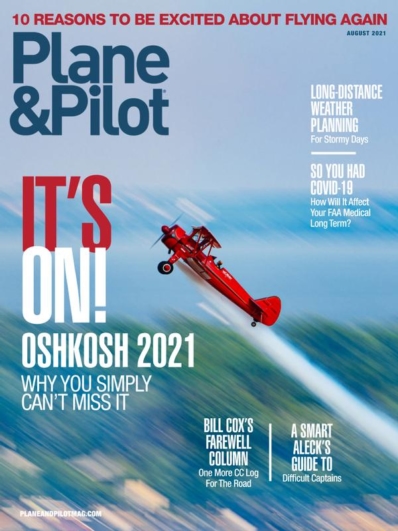 Plane & Pilot July 01, 2021 Issue Cover