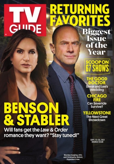 TV Guide September 13, 2021 Issue Cover