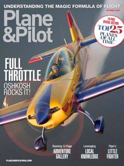 Plane & Pilot October 01, 2021 Issue Cover