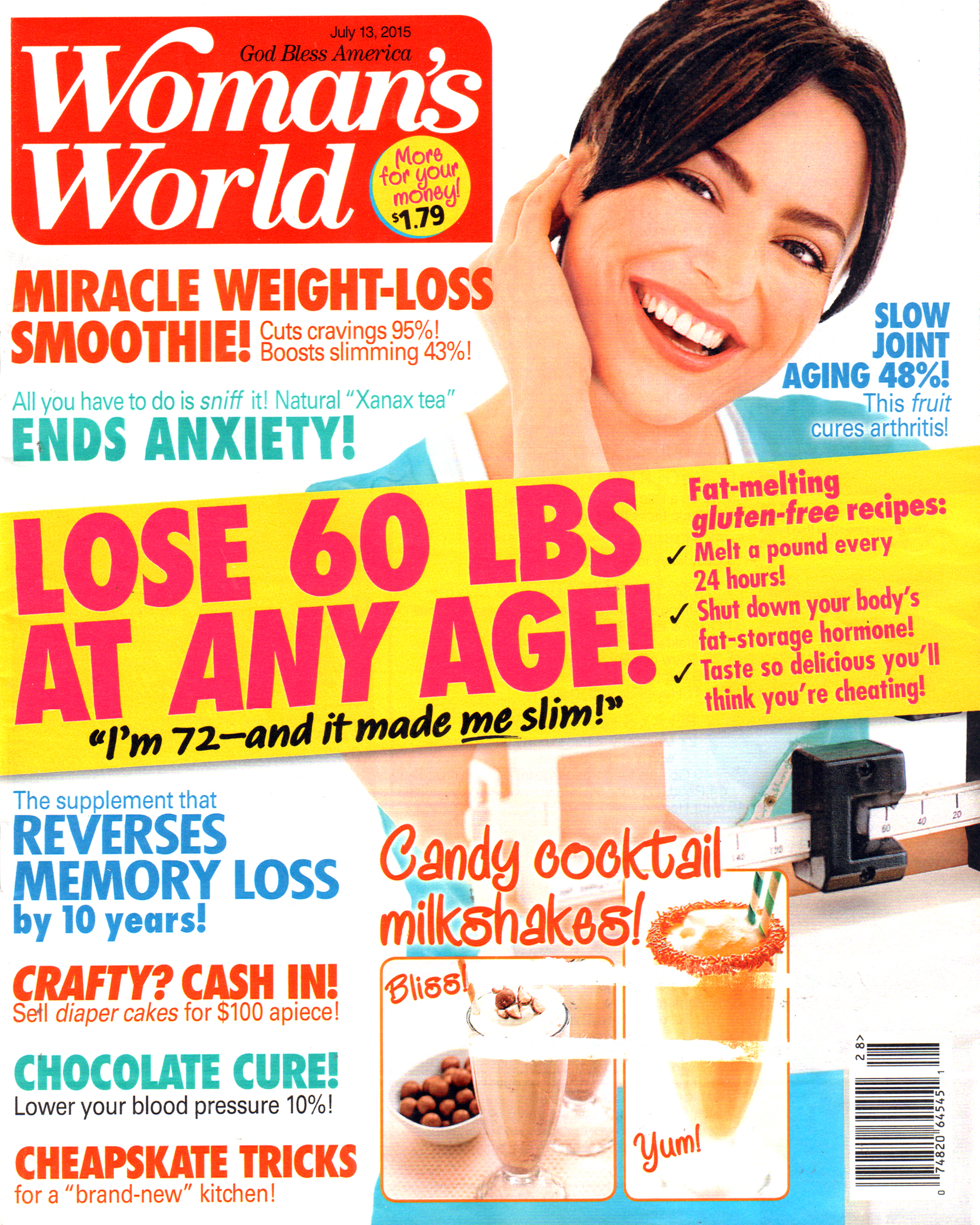 Womans-World July 13, 2015 Issue Cover