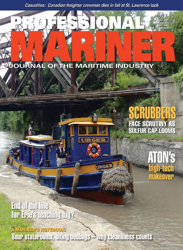 Professional-Mariner February 01, 2019 Issue Cover