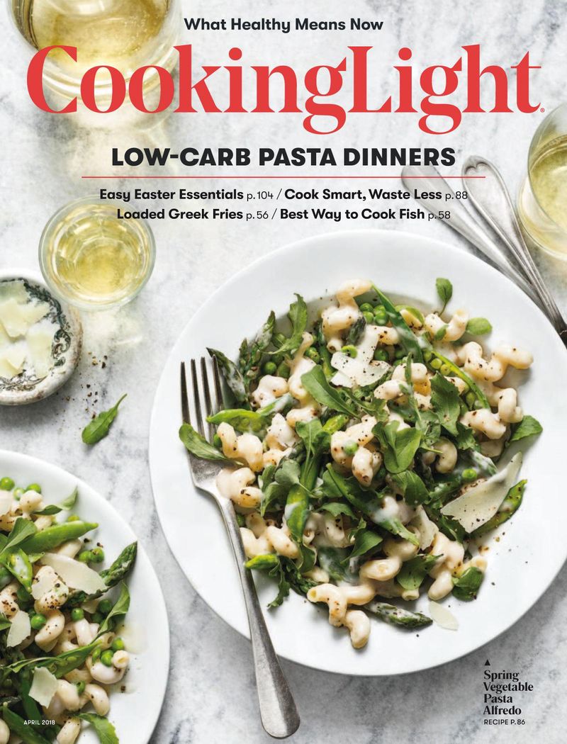 Cooking-Light April 01, 2018 Issue Cover