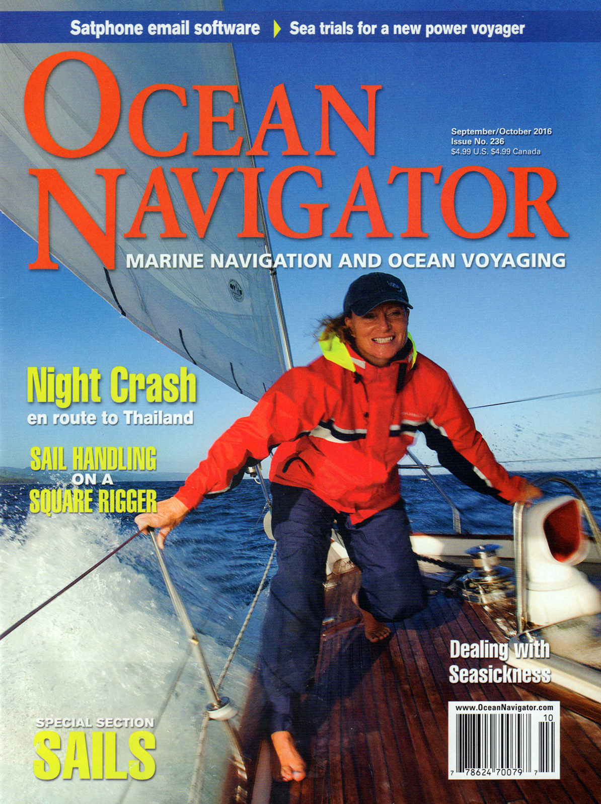 Ocean-Navigator September 01, 2016 Issue Cover