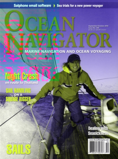 Ocean Navigator September 01, 2016 Issue Cover