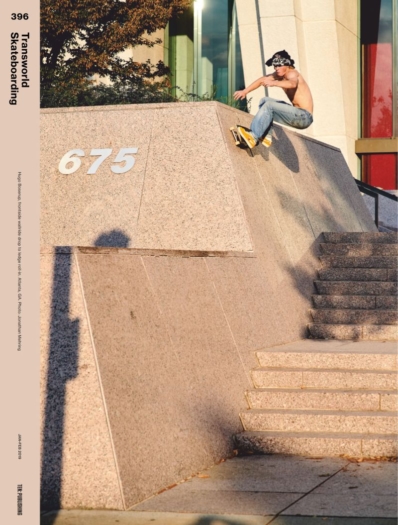 Transworld SKATEboarding January 01, 2019 Issue Cover