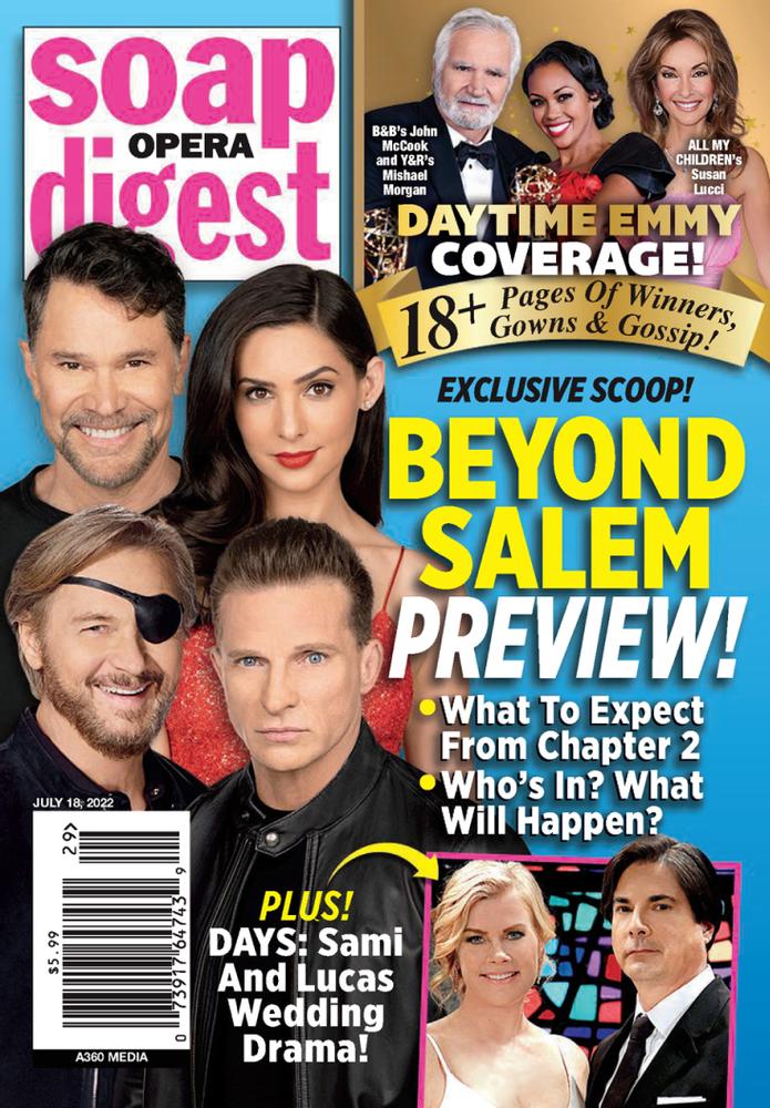 Soap-Opera-Digest July 18, 2022 Issue Cover