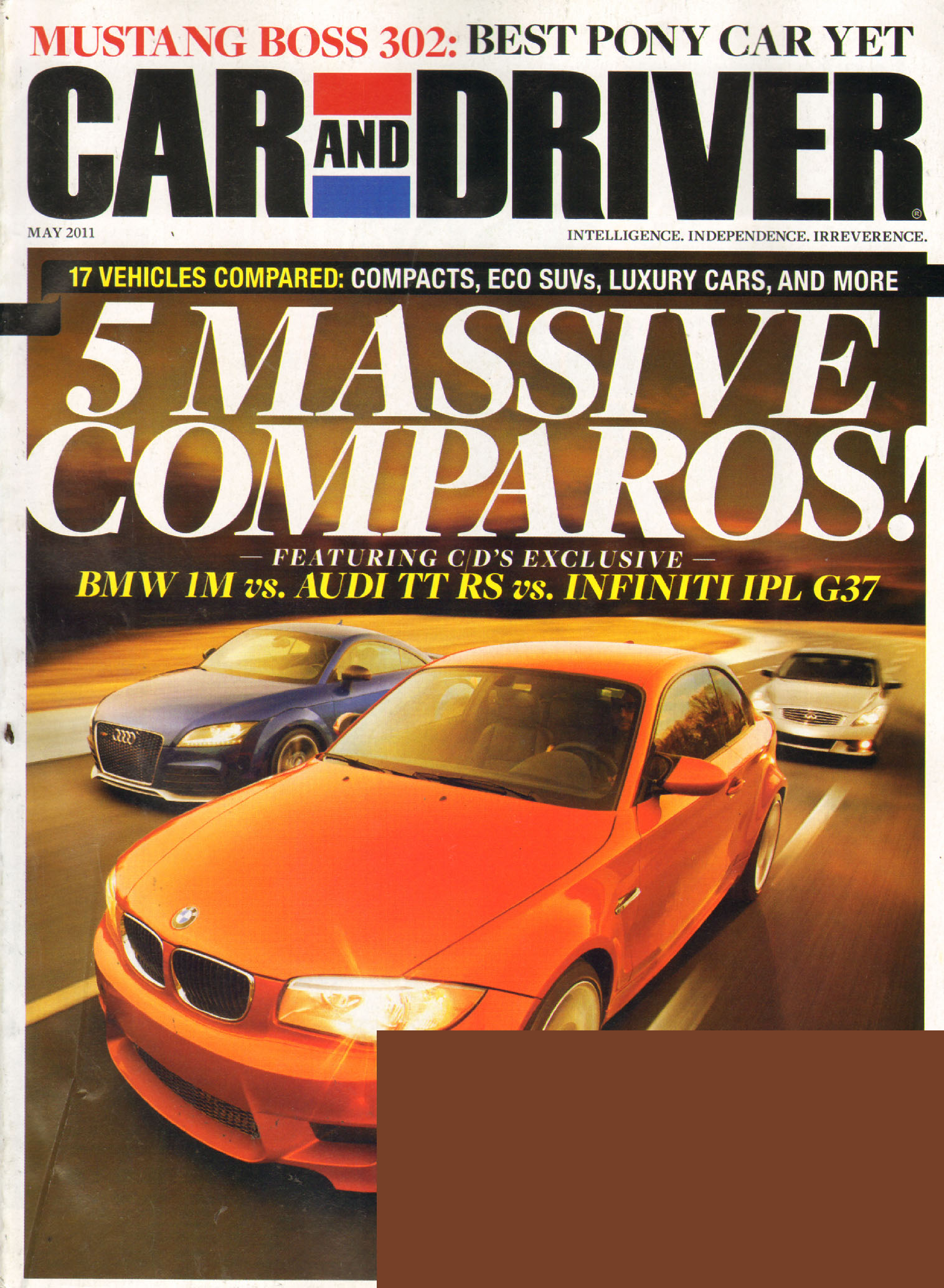 Car-And-Driver May 01, 2011 Issue Cover