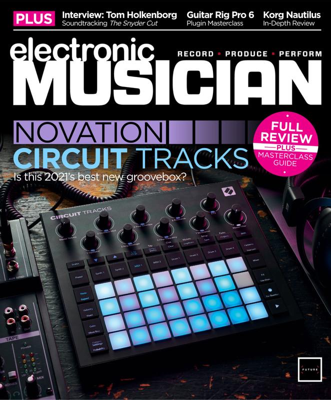 Electronic-Musician July 01, 2021 Issue Cover