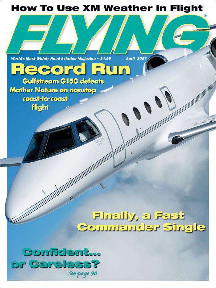 Flying April 01, 2007 Issue Cover