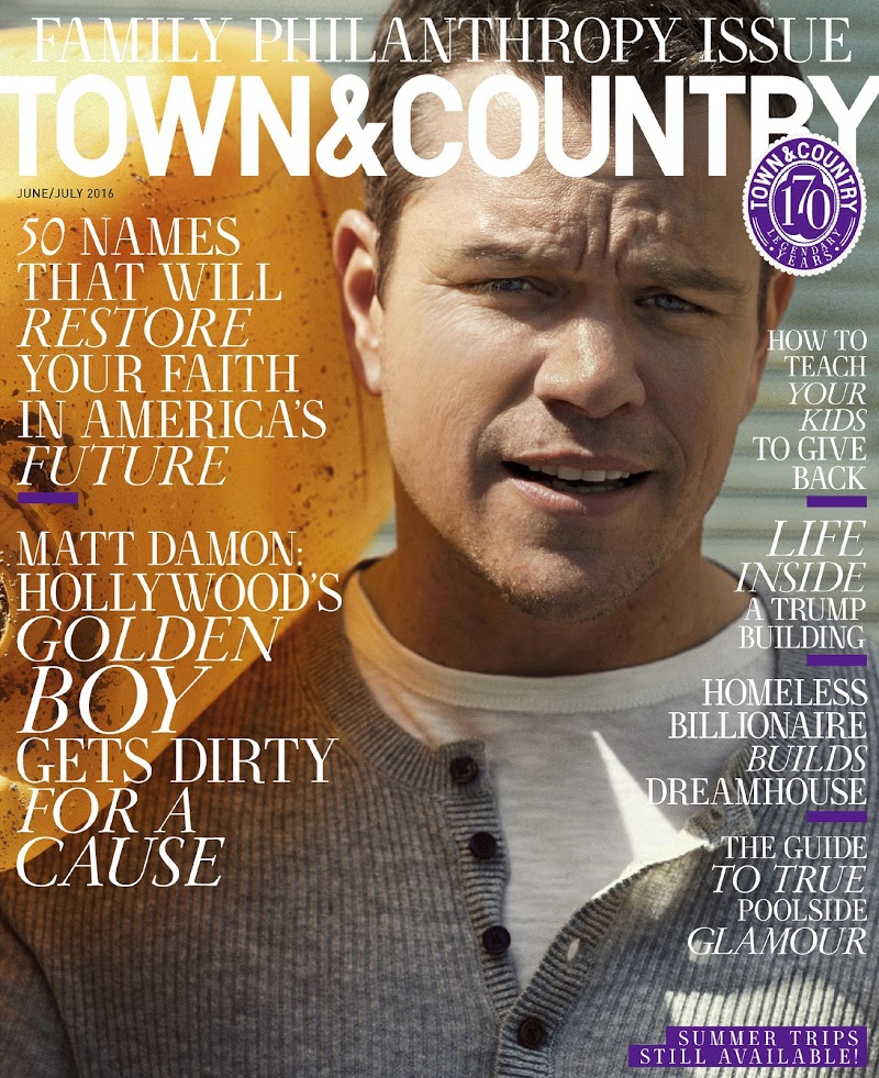 Town-and-Country June 01, 2016 Issue Cover