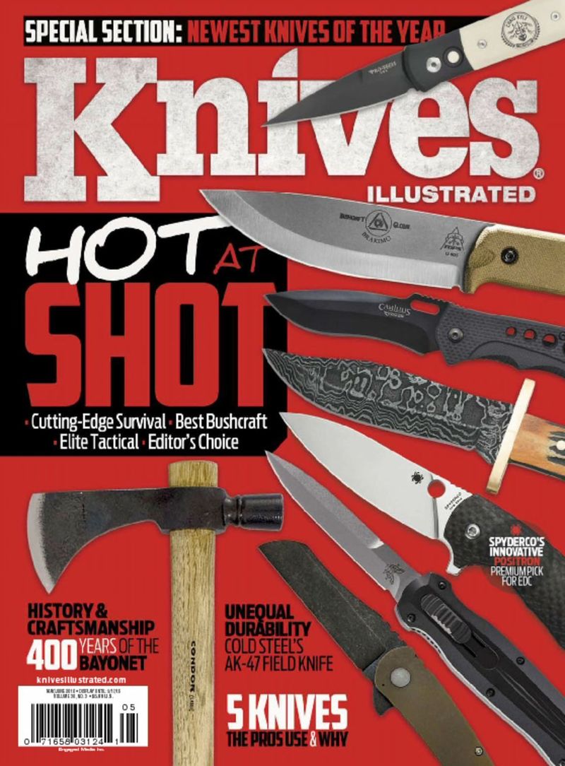 Knives-Illustrated May 01, 2016 Issue Cover
