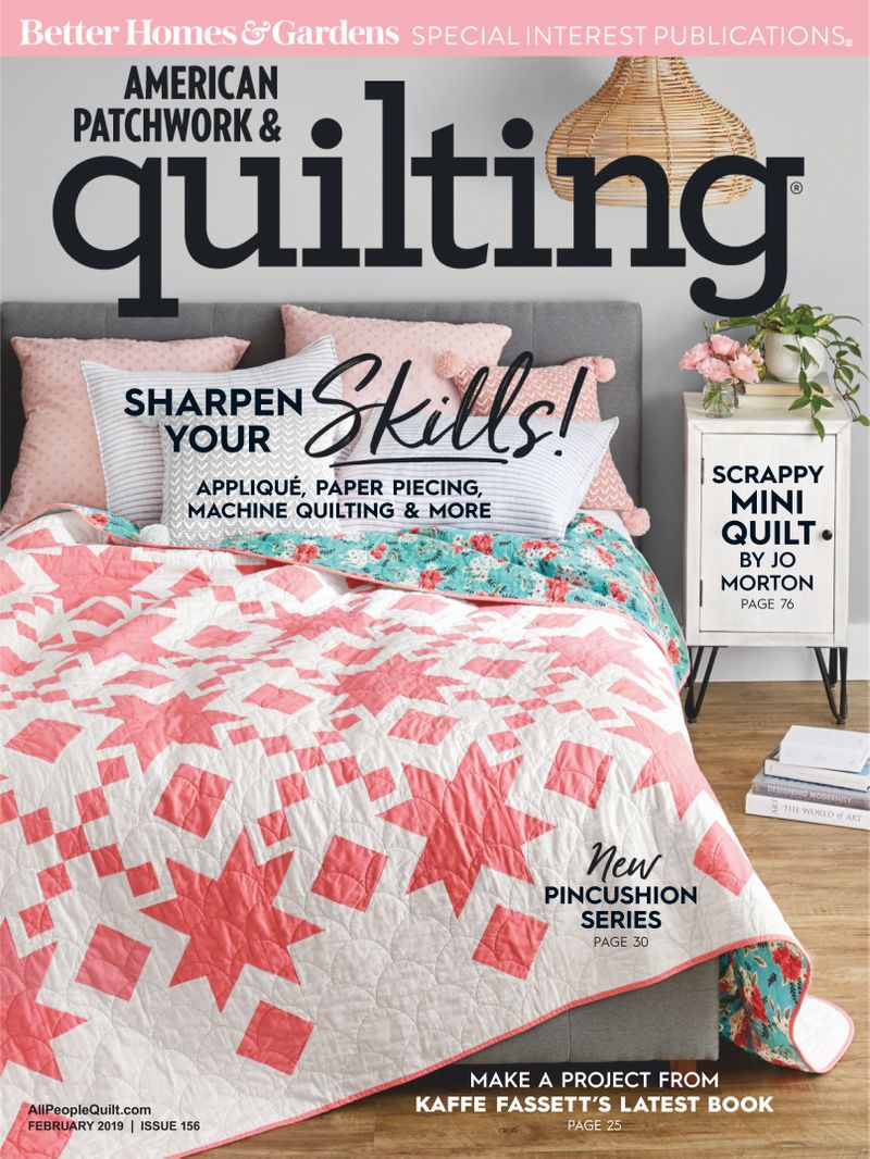 american-patchwork-and-quilting February 01, 2019 Issue Cover