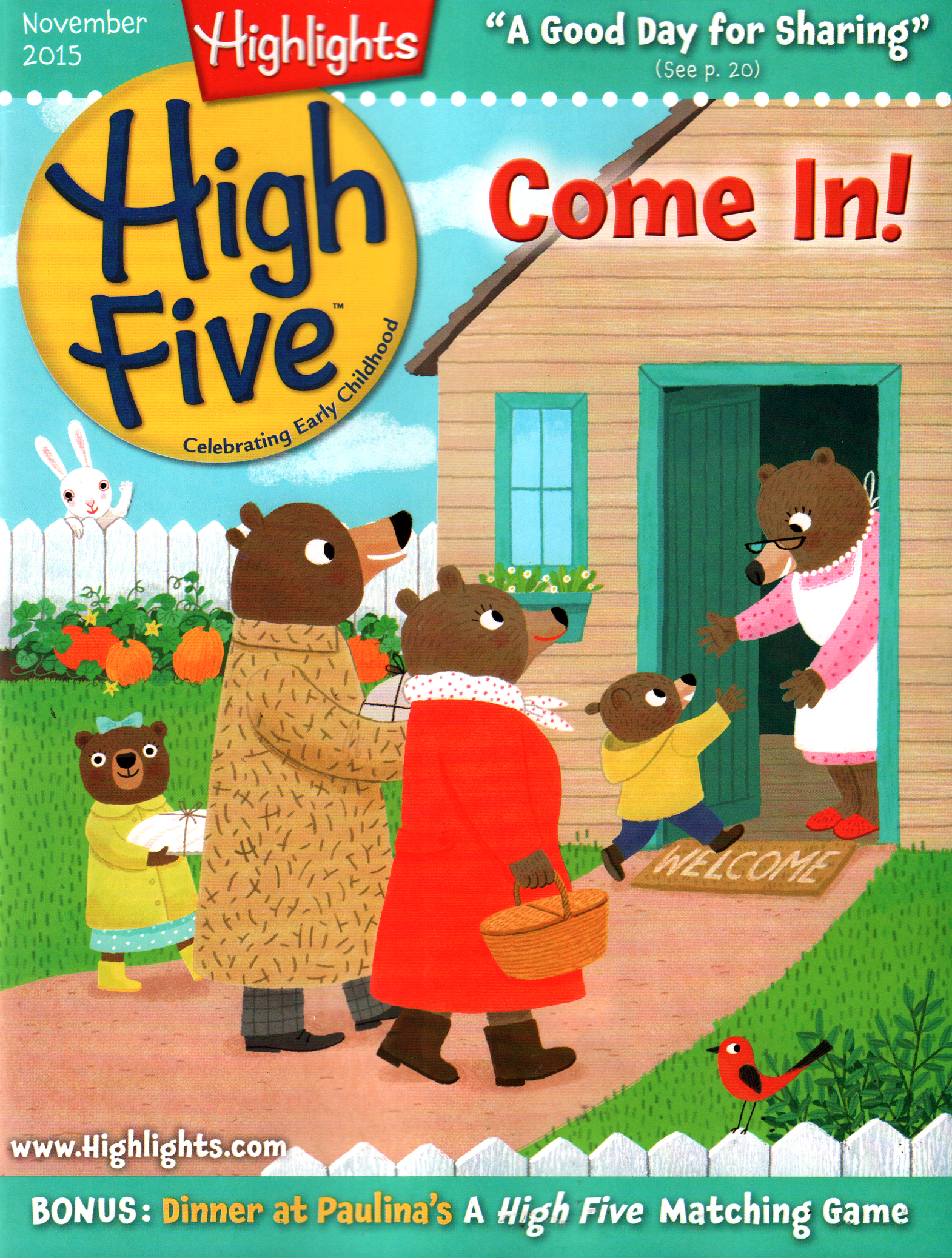 Highlights-High-Five November 01, 2015 Issue Cover