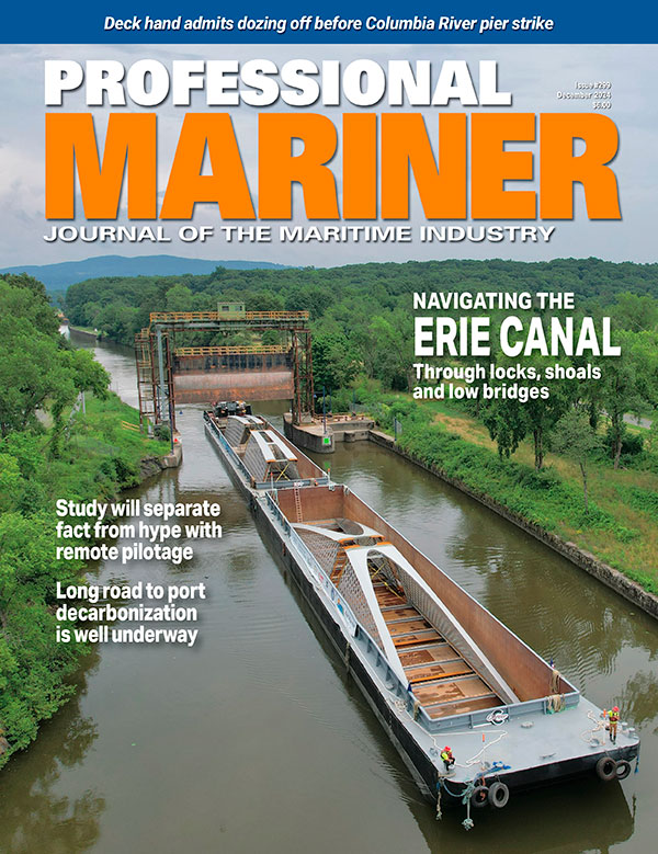 Professional-Mariner December 01, 2024 Issue Cover