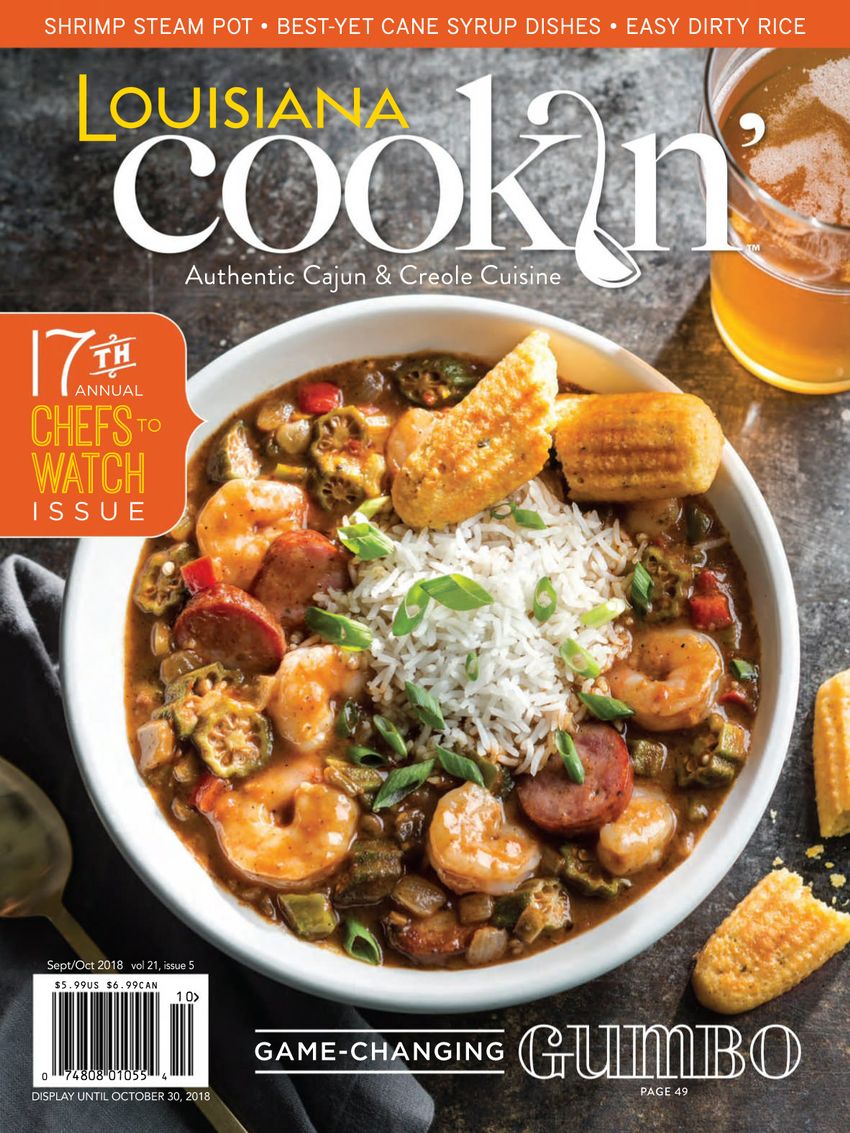 Louisiana-Cookin September 01, 2018 Issue Cover
