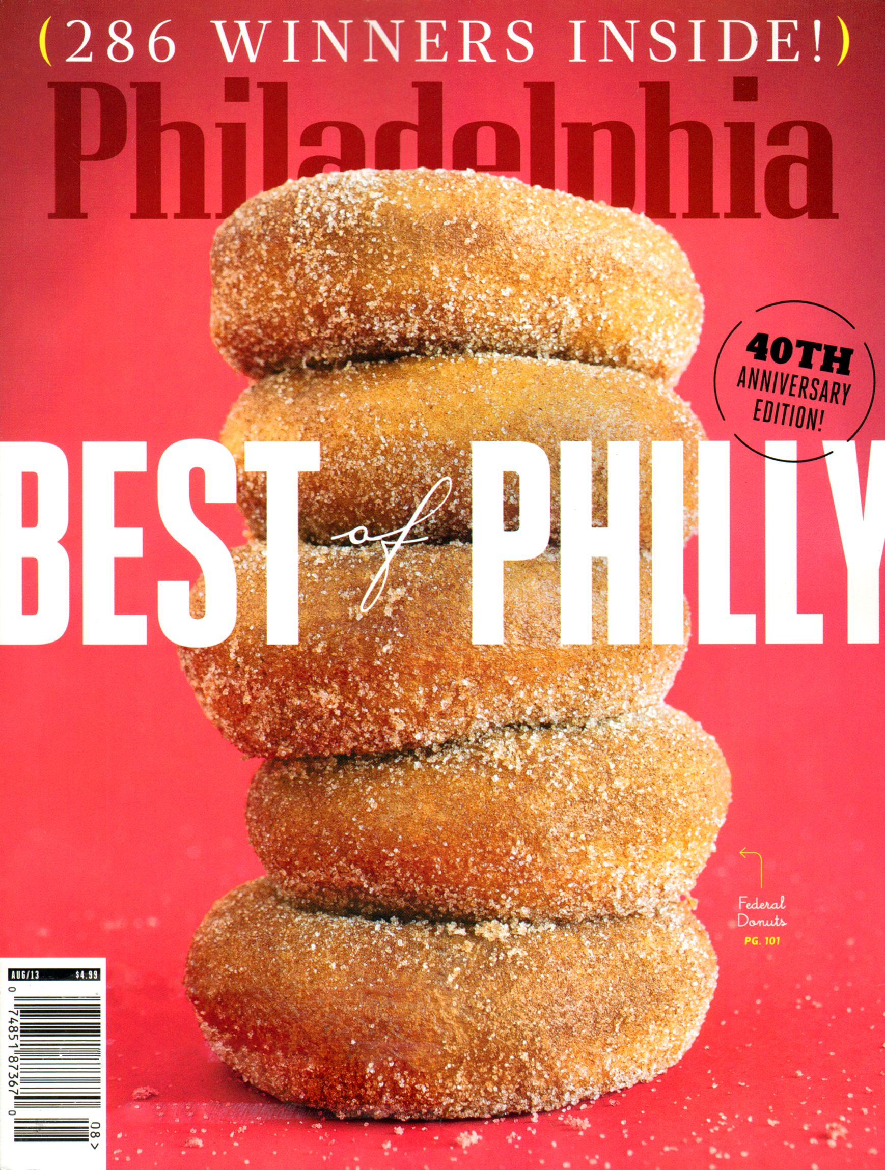 Philadelphia-Magazine August 01, 2013 Issue Cover