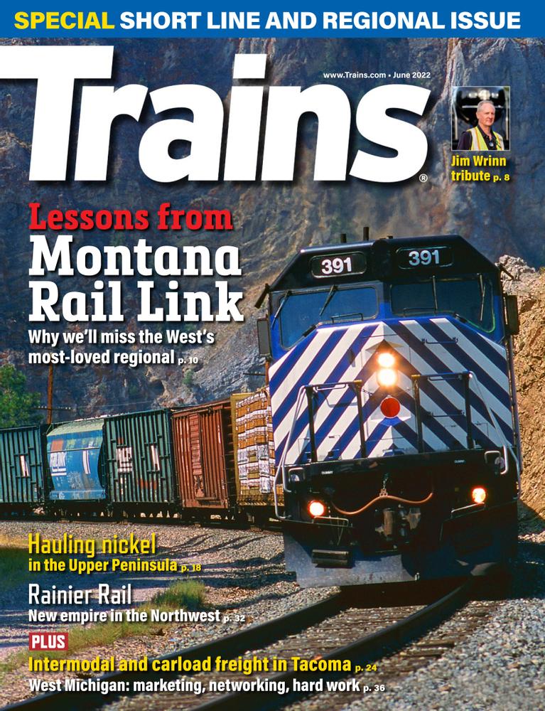 Trains June 01, 2022 Issue Cover