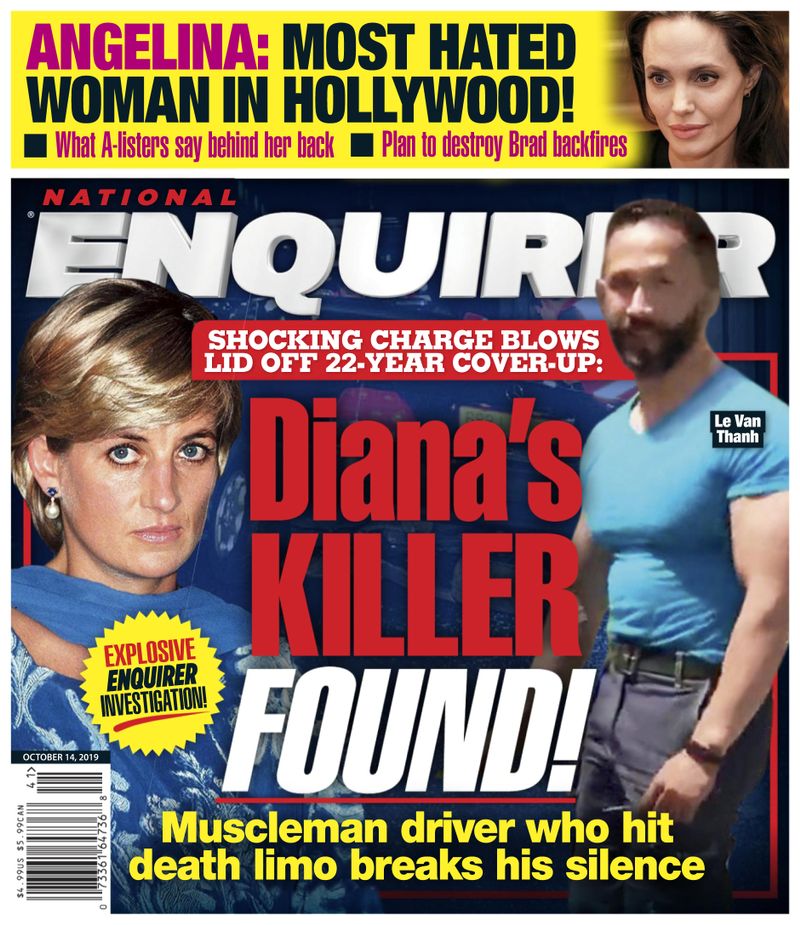 national-enquirer October 14, 2019 Issue Cover