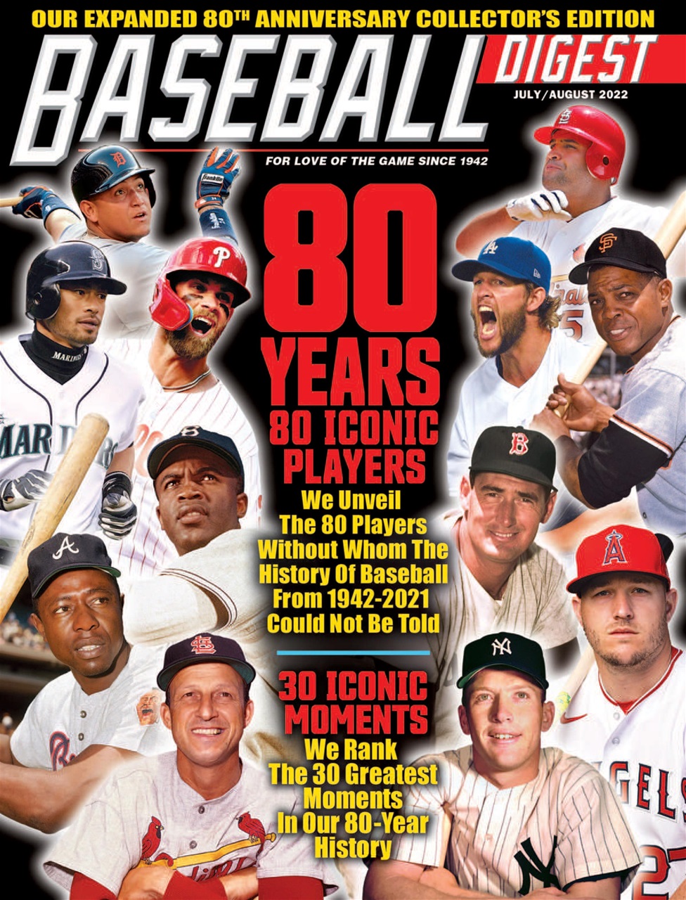Baseball-Digest July 01, 2022 Issue Cover
