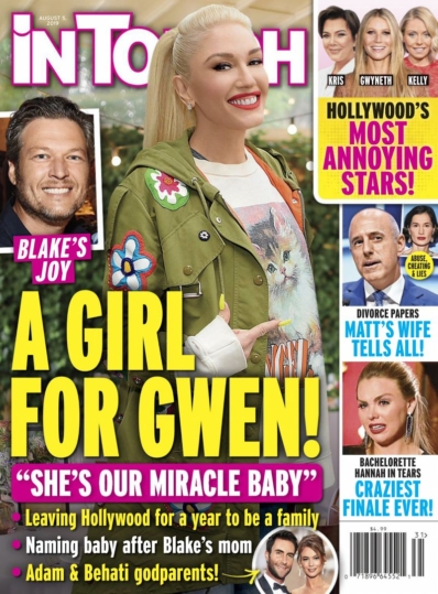 In Touch Weekly August 05, 2019 Issue Cover