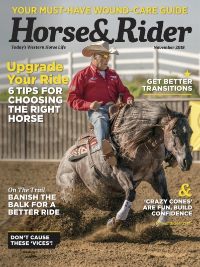 Horse & Rider November 01, 2018 Issue Cover